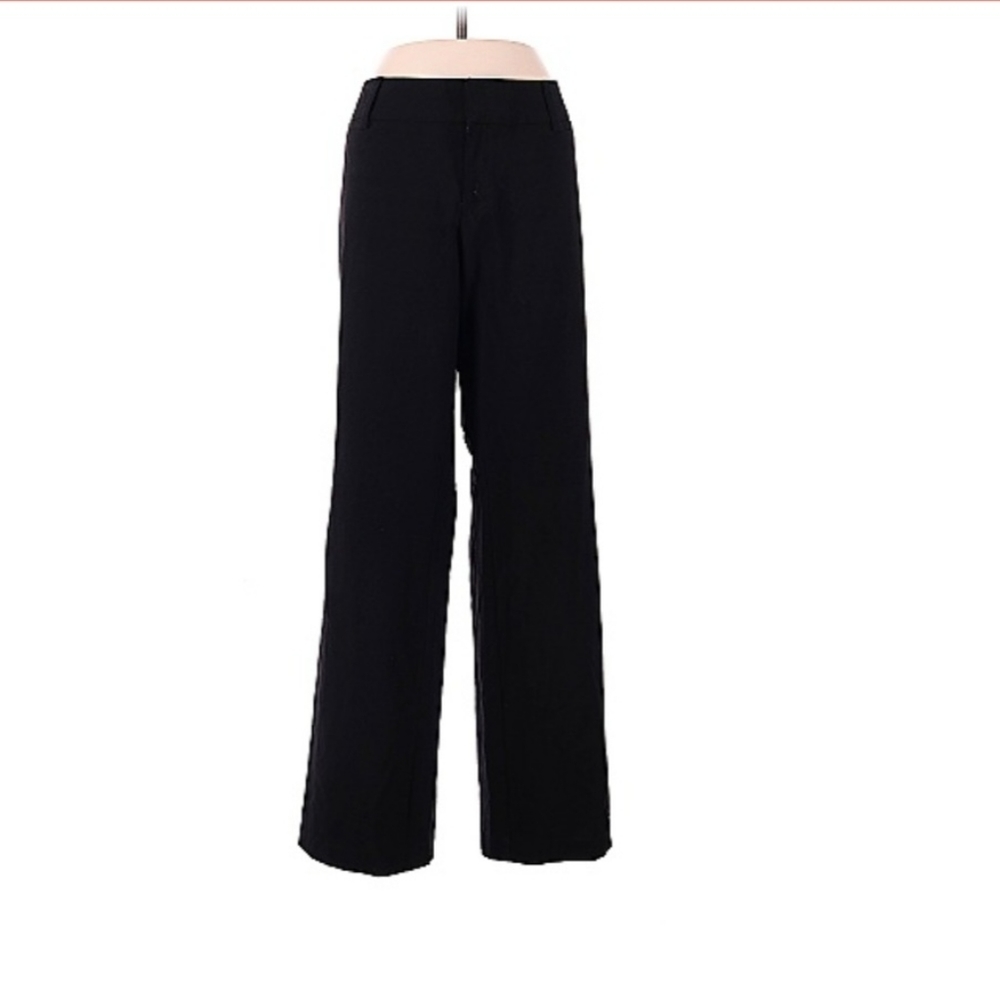 Black dress pants women's 12 New Directions 32" inseam